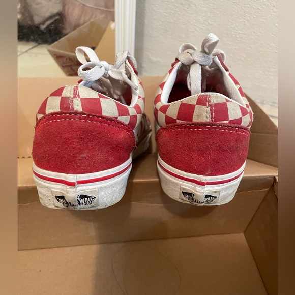 red checker Vans - Picture 3 of 4